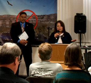 California Assembly Member Patty Lopez at SAFE's Dec. 2nd Community Update Meeting.